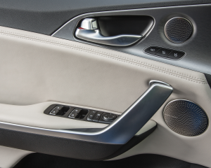 Kia Stinger blue details  (29)